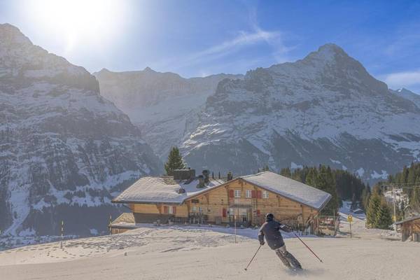 Ski & Bergblick: Hotel-Deal oberhalb Grindelwald