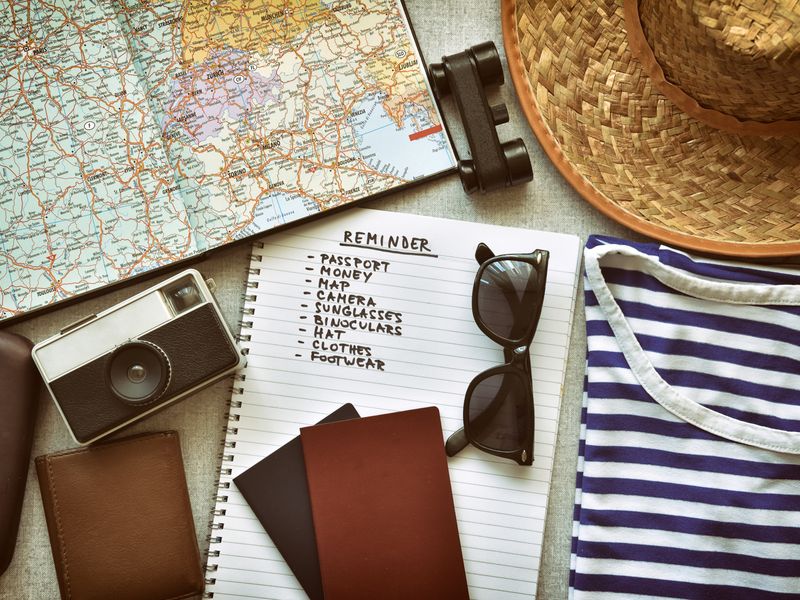 Packliste für die Sommerferien