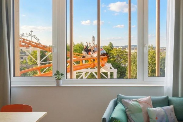 Hotel in Wien mit Achterbahnblick: 30% Rabatt